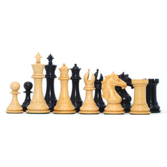 Elite Series 4.25" Luxury Staunton Chess set in Ebony/Boxwood