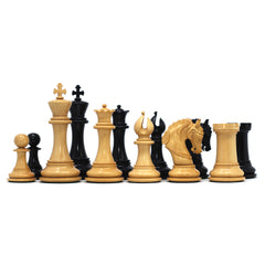 The Roman Britons Artisans Series 4.4" Luxury Staunton Chess Set in Ebony/Boxwood