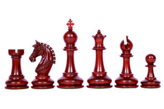 Aristocrat Series 4.1" Premium Staunton Chess Set in Padouk wood