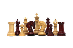The Roman Britons Artisans Series 4.4" Luxury Staunton Chess Set in African Padouk/Boxwood