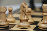 The Fischer Dubrovnik 1970 Upgraded Version Chess set in Distressed and Ebonised Boxwood