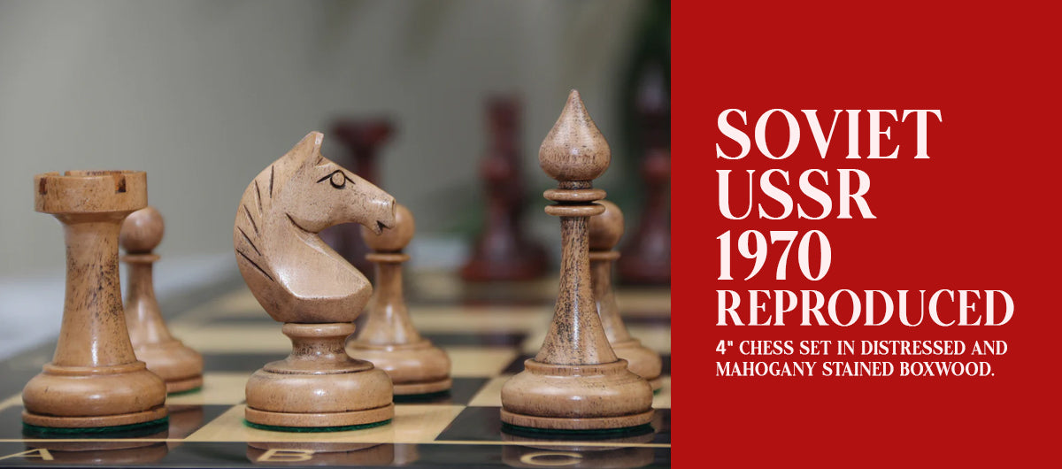 Handmade Wooden Chess Sets | Antique Chess Pieces - Staunton Castle