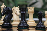The Stallion of Columbus Series Luxury Staunton Ebony/Boxwood Chess set: King Height 4.4"