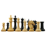 Victoria Series 4.4" Luxury Staunton  Ebony Wood Chess Set