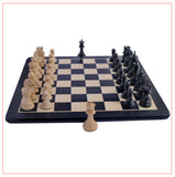 Thebes Series 4.4" Ebony Wood Staunton Chess Set