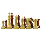Elite Series 4" Premium Staunton Padouk Chessmen