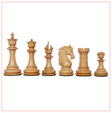 Heritage Series Ebony Staunton 4.4" Chess Set