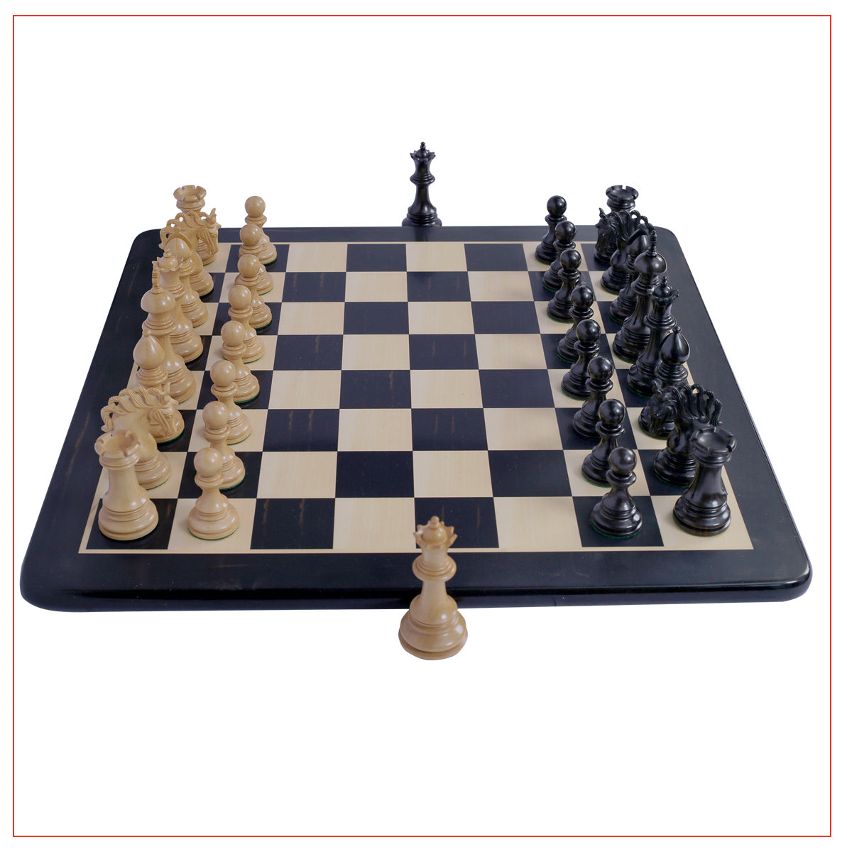 Westminster Series 4.4 Luxury Chess set in Ebony and Box Wood – Staunton  Castle