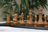 The Brilliant Gold Collector Series Luxury Staunton 4.4" Chess Set