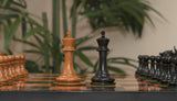 Commemorative Signature Series 3.625" Staunton Chessmen by MANDEEP SAGGU in Distressed Boxwood/Ebony
