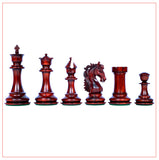 Heritage Series 4.4" Staunton African Padouk Chess Set