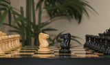 GRAND REVIVALS: NATHANIEL COOKE SERIES 1849 Ebony Chessmen King: 3.625"