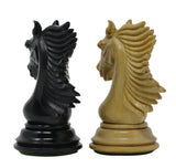 Troy Series Luxury Staunton 4.4" Ebony and Boxwood Chessmen