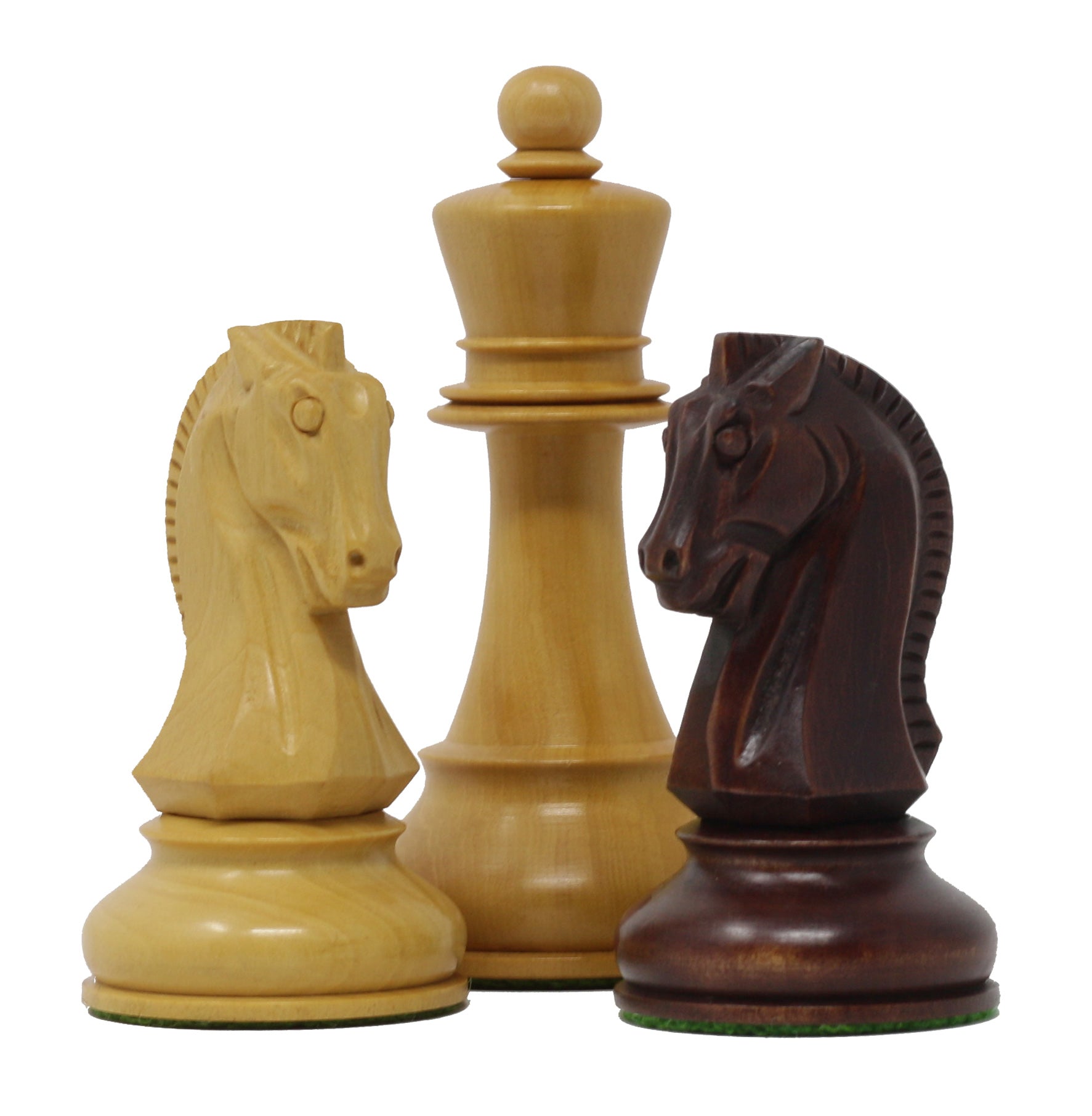 Dubrovnik 1950 Vintage Reproduction 3.75" Chess set in Mahogany