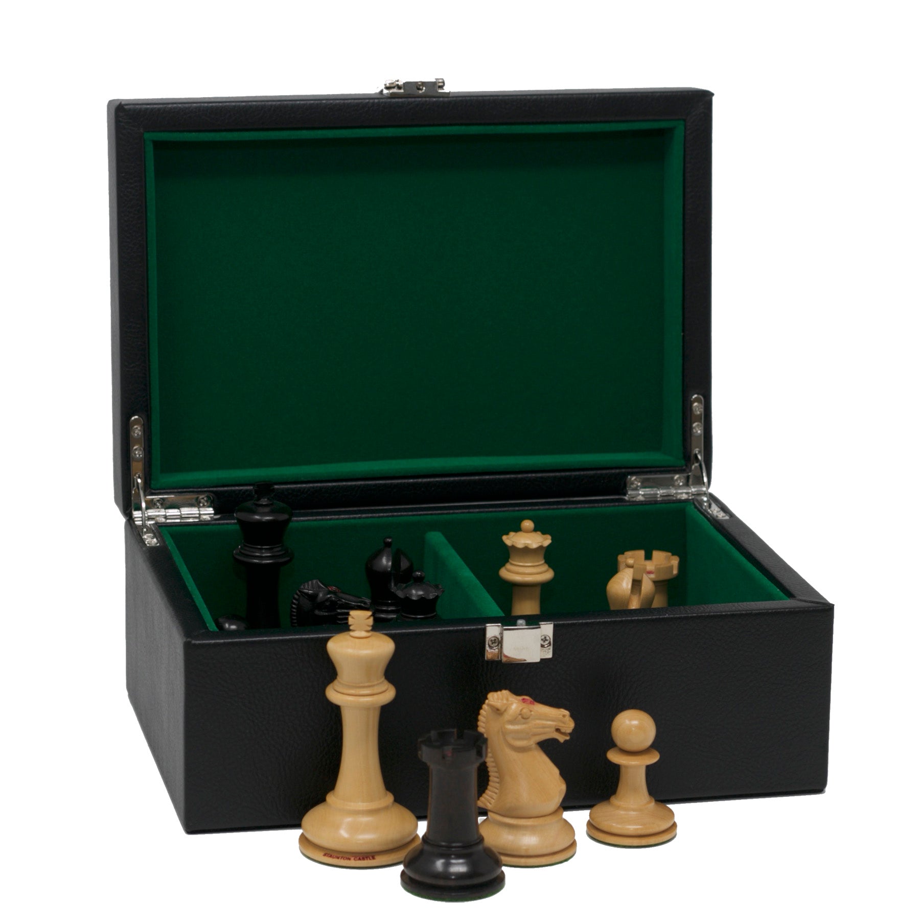 Leatherette Storage Box for Luxury Chess Pieces
