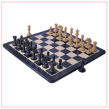 Mecadon Series 4.4" Ebony Wood Staunton Chess Set