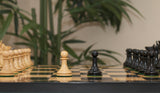 GRAND REVIVALS: NATHANIEL COOKE SERIES 1849 Ebony Chessmen King: 3.625"