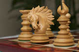 Raging Stallions Series Luxury Staunton Ebony Wood Chessmen - 4.4" King