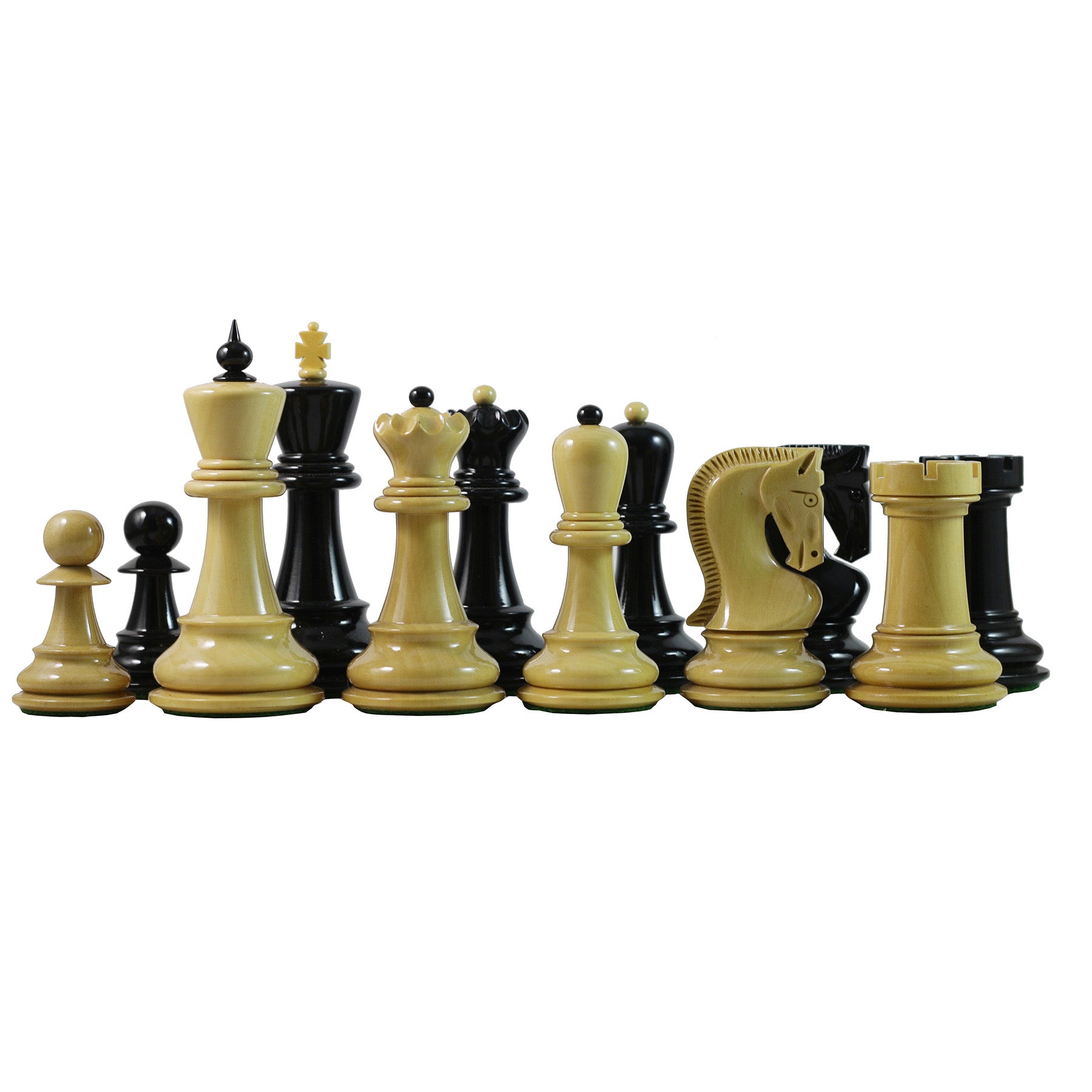 Zagreb '59 Series Luxury Chessmen - 3.75" King Height