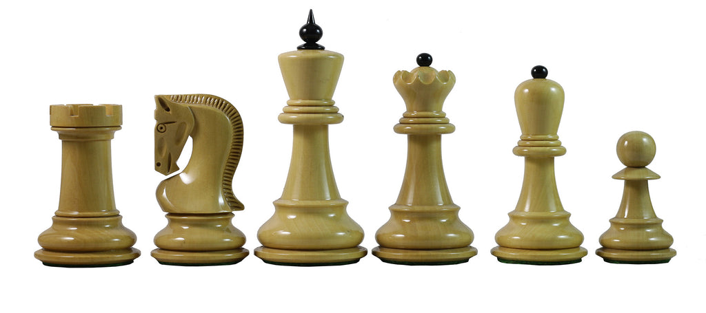 Zagreb '59 Series Luxury Chessmen - 3.75" King Height
