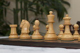 Dubrovnik 1950 Vintage Reproduction 3.75" Chess set in Mahogany
