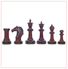 Macedon Series Luxury Staunton 4.4" Padouk wood Chess set