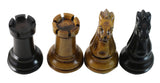 B & Company Reproduction Distressed Antiqued 4.4" Chess Pieces