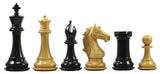Elite Series 4" Premium Staunton Ebony Chessmen