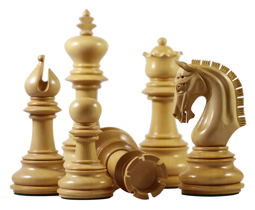 Alexandria Series 4.5" Premium Staunton Padouk Wood Chessmen