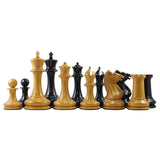 Morphy Cooke 1849-50 Vintage Reproduction 4.4" Antiqued Look Chess Set