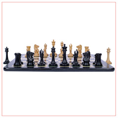 B & Company Reproduction 4.4" Staunton Chess Set