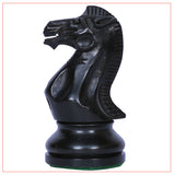 Verona Series 4" Luxury Staunton Chess Pieces - Ebonised Wood