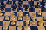 Morphy Cooke 1849-50 Vintage Reproduction 4.4" Antiqued Look Chess Set