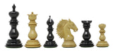 Troy Series Luxury Staunton 4.4" Ebony and Boxwood Chessmen