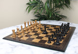 The Brilliant Gold Collector Series Luxury Staunton 4.4" Chess Set