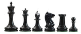 Morphy Cooke 1849-50 Vintage 3.5" Chess Design in Distressed Antique look and Ebony Wood
