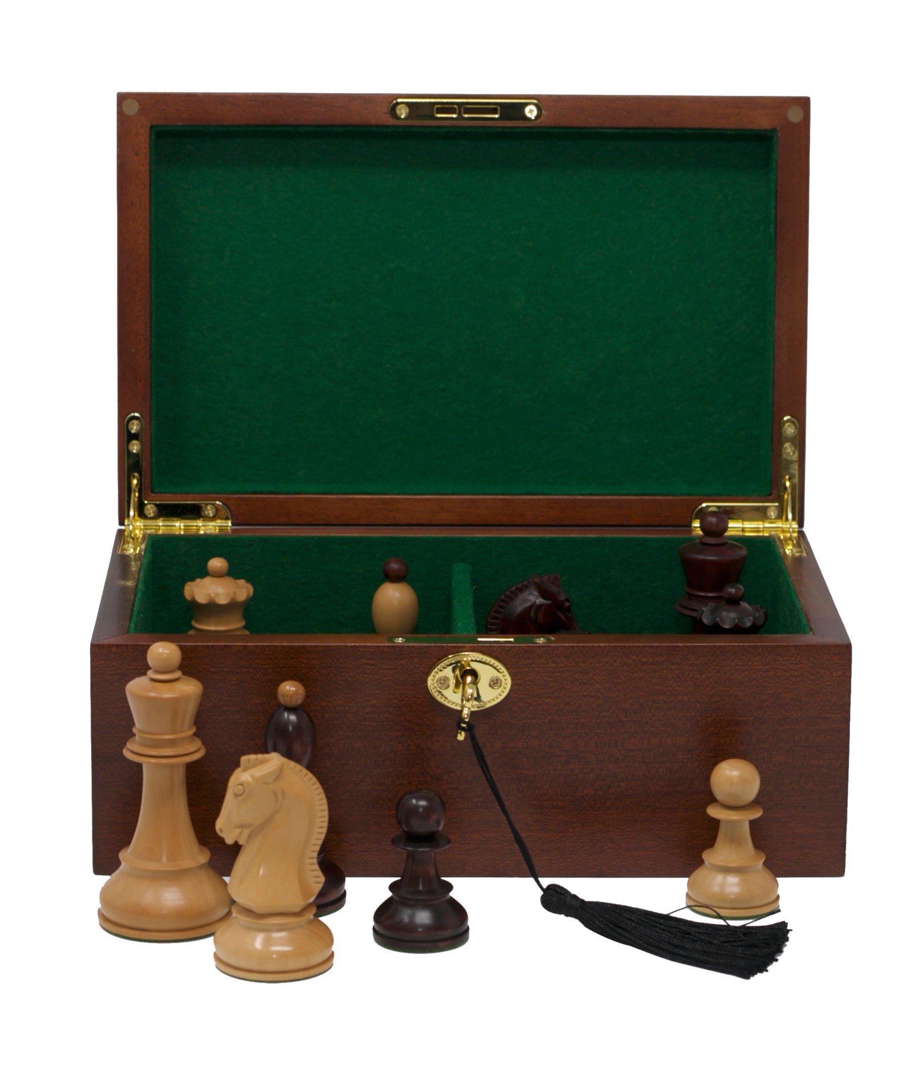 Luxury Mahogany Storage Box for Luxury Chess Pieces – Staunton Castle