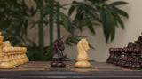 Dubrovnik 1950 Vintage Reproduction 3.75" Chess set in Mahogany
