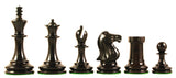 Jaques 1867 Small Club Library 3.275" Ebony wood Chess Set