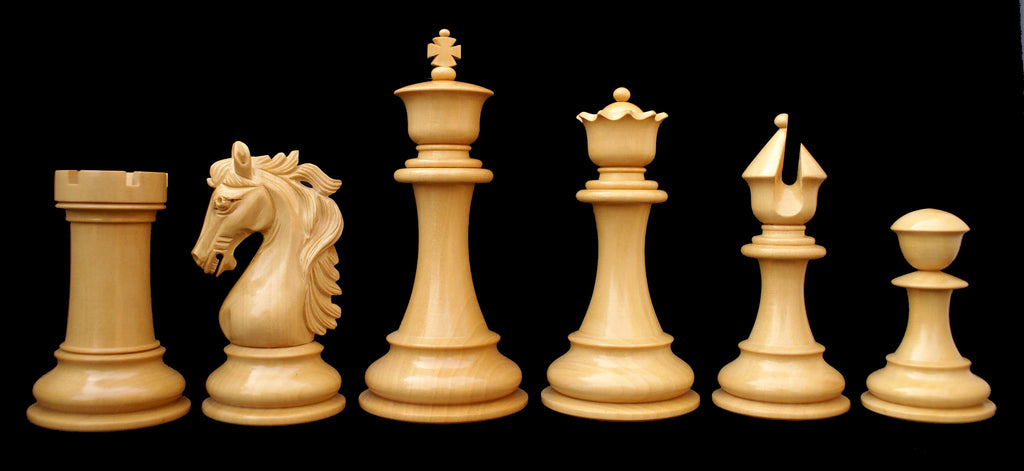 Heritage Series 4.4" Premium Staunton in African Padouk Wood Chess Set