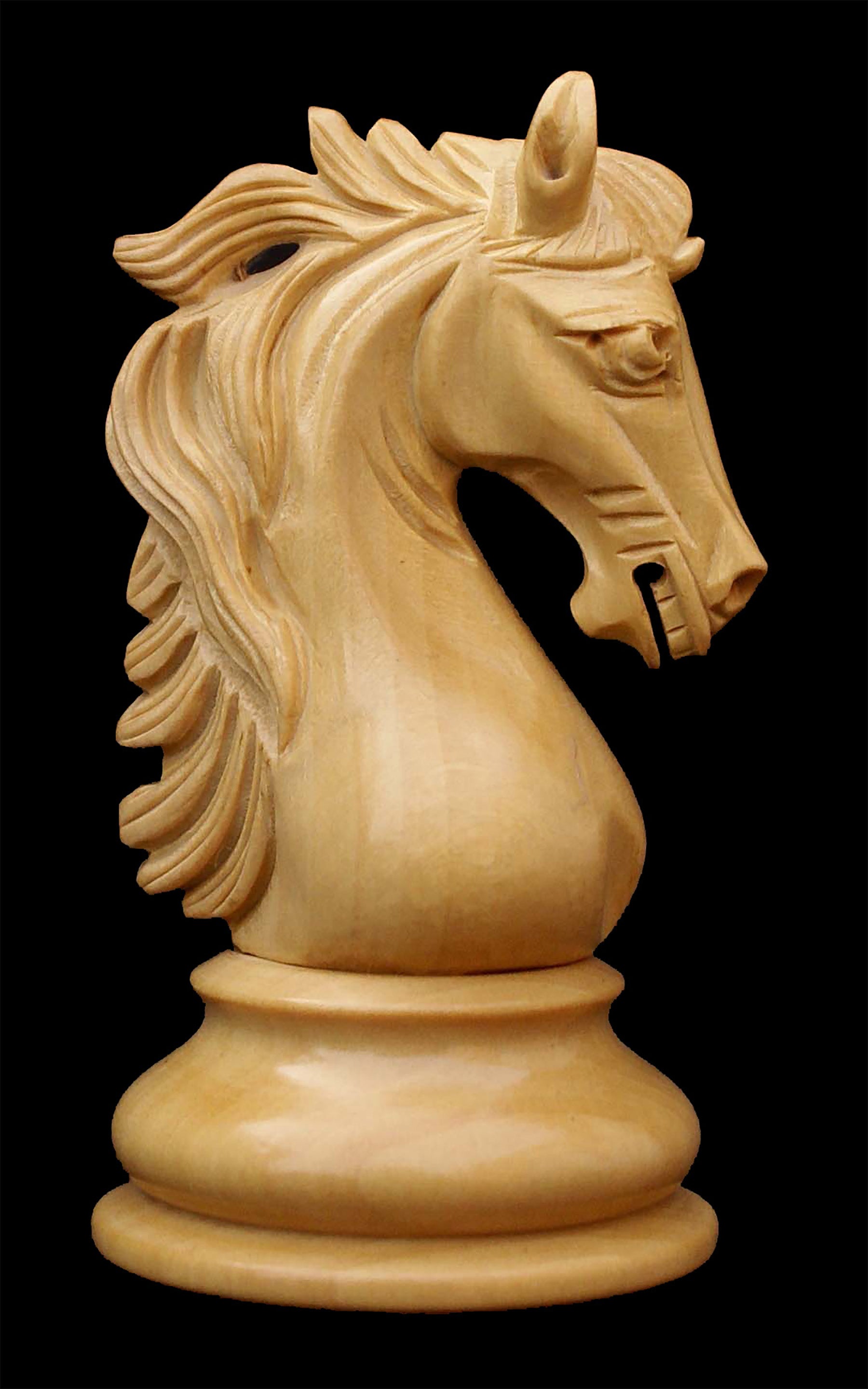 Heritage Series 4.4" Premium Staunton Ebony wood  Chess Set