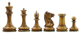 Morphy Cooke 1849-50 Vintage 3.5" Chess Design in Distressed Antique look and Ebony Wood