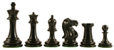 Paul Moprhy Series 3.25" Premium Staunton Ebonised Chess Set