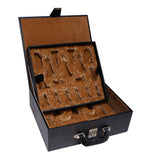 Chess Presentation and Storage Coffer for 3.5" - 3.75" chess set