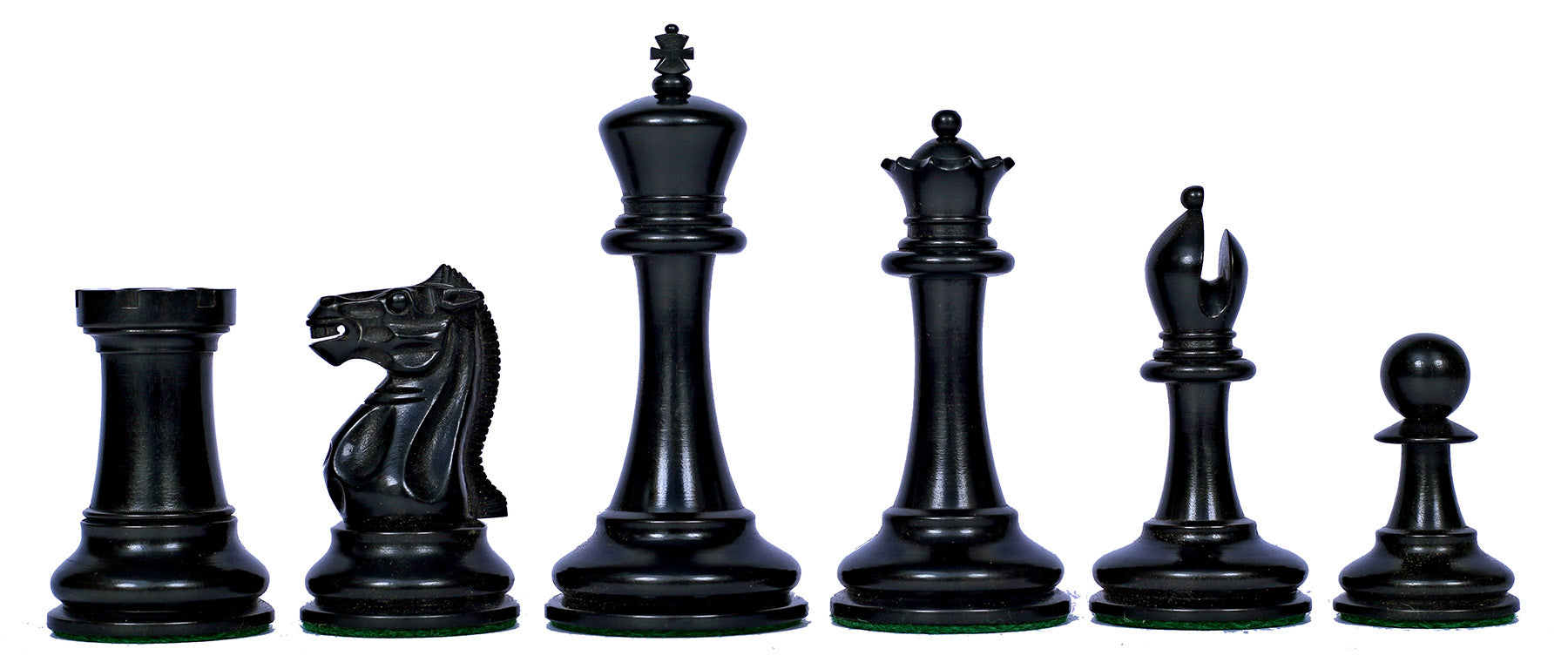 Emil Kemacny 1892-93 Reproduction Staunton Chess Set in Ebony