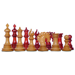 Westminster Series 4.4" Premium Staunton Padouk Wood Chess Set