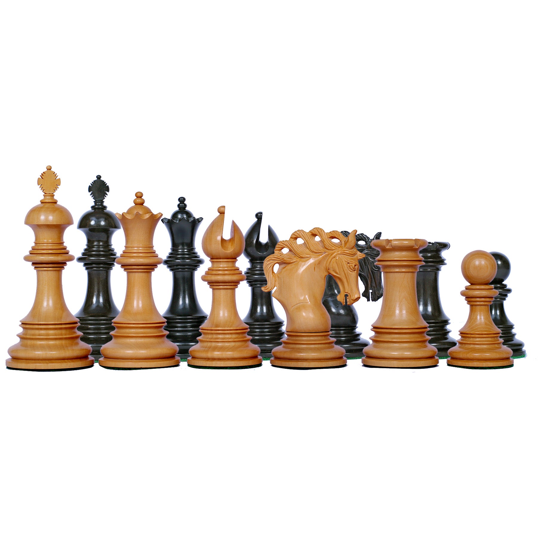 Westminster Series 4.4 Luxury Chess set in Ebony and Box Wood